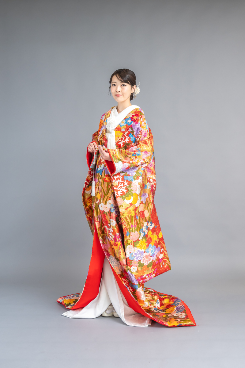 【提携衣裳店】色打掛A-01