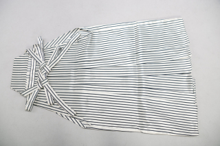 紋付袴（ストライプ）