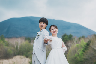写真ミヤガワ Photo Studio WeddinGraphy 軽井沢_浅間山ビジターセンター