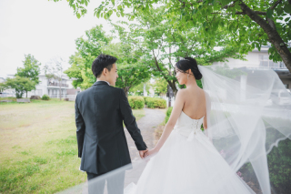 写真ミヤガワ Photo Studio WeddinGraphy 軽井沢_洋装&times;ロケーション