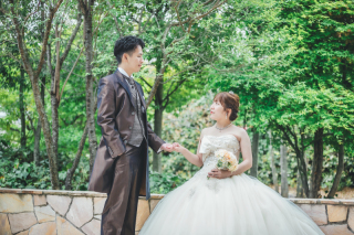 写真ミヤガワ Photo Studio WeddinGraphy 軽井沢_洋装&times;結婚式場