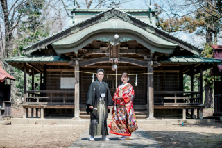 写真ミヤガワ Photo Studio WeddinGraphy 軽井沢_和装&times;ロケーション