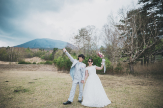写真ミヤガワ Photo Studio WeddinGraphy 軽井沢_浅間山ビジターセンター