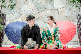 写真ミヤガワ Photo Studio WeddinGraphy 軽井沢_和装&times;結婚式場