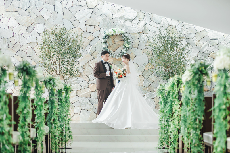 写真ミヤガワ Photo Studio WeddinGraphy 軽井沢_洋装×結婚式場
