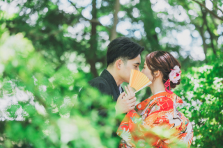 写真ミヤガワ Photo Studio WeddinGraphy 軽井沢_万酔園
