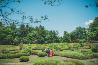 写真ミヤガワ Photo Studio WeddinGraphy 軽井沢_万酔園