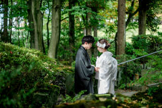 写真ミヤガワ Photo Studio WeddinGraphy 軽井沢_万酔園