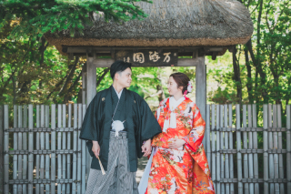 写真ミヤガワ Photo Studio WeddinGraphy 軽井沢_万酔園