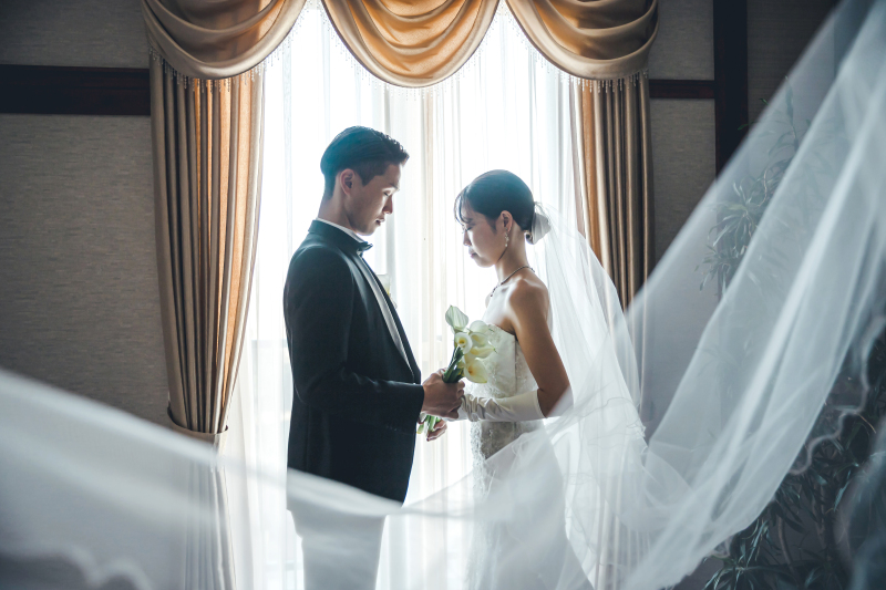 春フォト(4・5月) 洋装1着 結婚式場撮影《本格的なチャペル&隠れ家邸宅であこがれフォト》