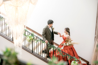 《オープン記念当店衣装代50％OFF》　洋装2着　本格的チャペル＆式場フォト