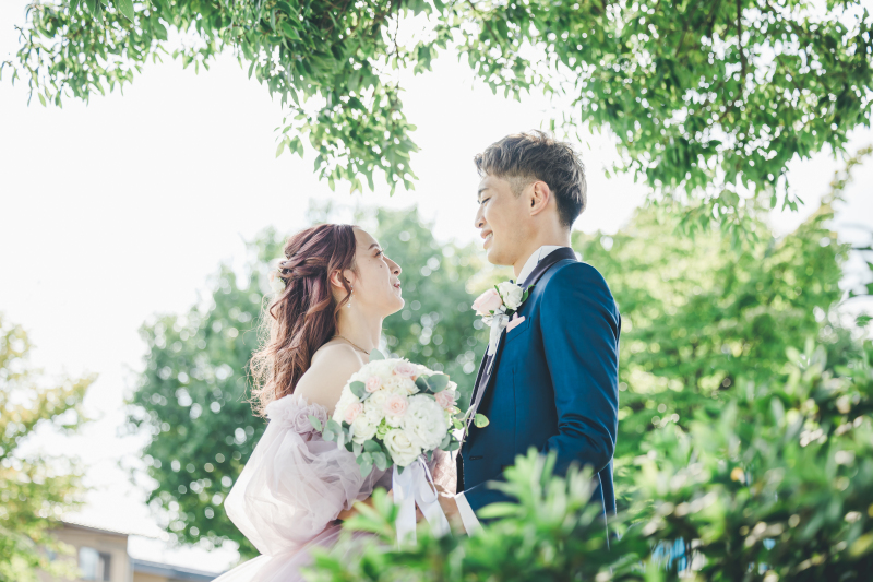 《オープン記念当店衣装代50%OFF》 洋装2着 本格的結婚式場&ロケーションフォト