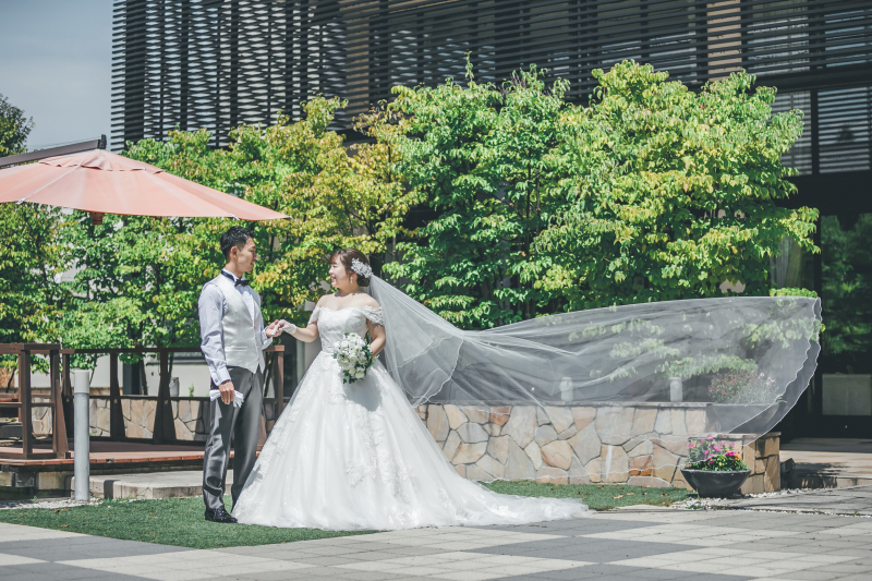 春フォト(4・5月) 洋装1着 結婚式場撮影《本格的なチャペル&隠れ家邸宅であこがれフォト》