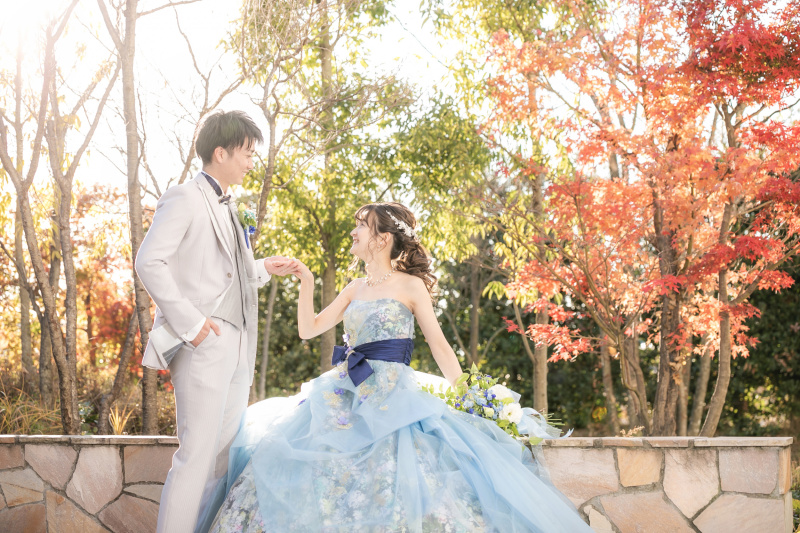 ☆早割☆洋装2着☆結婚式場&rarr;軽井沢ロケーション秋のフォトウェディング特別プラン【&yen;384,780&rarr;&yen;297,000】