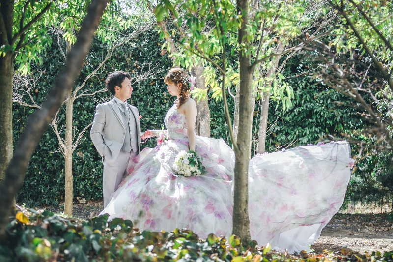 《オープン記念当店衣装代50%OFF》 洋装2着 本格的チャペル&式場フォト