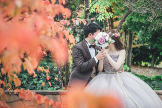 ☆早割☆洋装2着☆結婚式場&rarr;軽井沢ロケーション秋のフォトウェディング特別プラン【&yen;384,780&rarr;&yen;297,000】