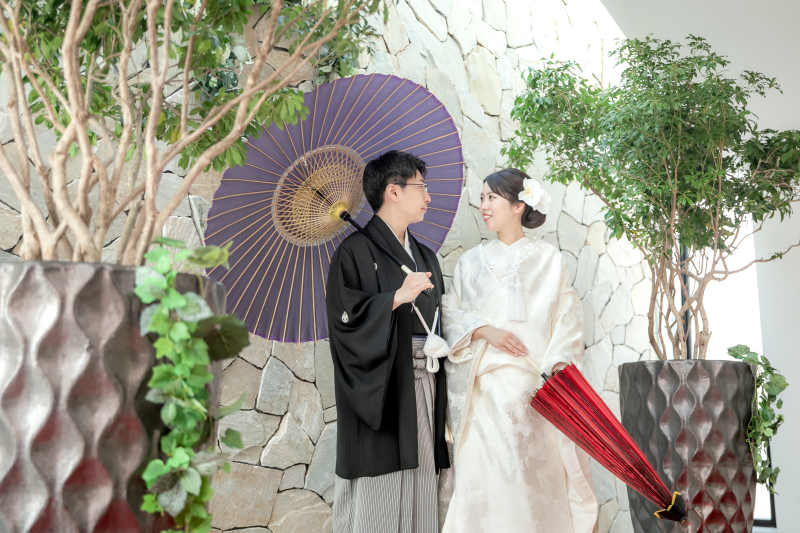 春フォト(4・5月) 和装1着&洋装1着 ☆結婚式場もロケーションも全部満喫プラン☆