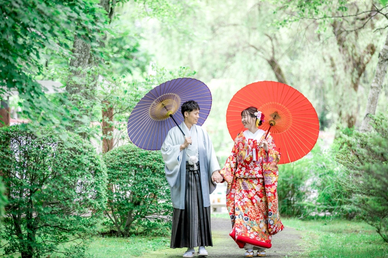 《オープン記念当店衣装代50%OFF》 和装1着&洋装1着 ☆結婚式場もロケーションも全部満喫プラン☆