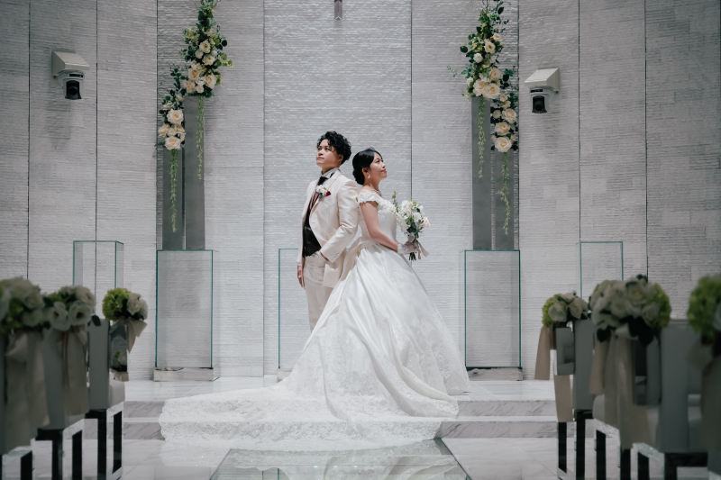 チャペルでの撮影