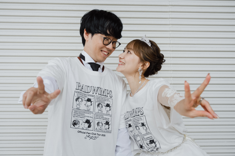 Tシャツで♪