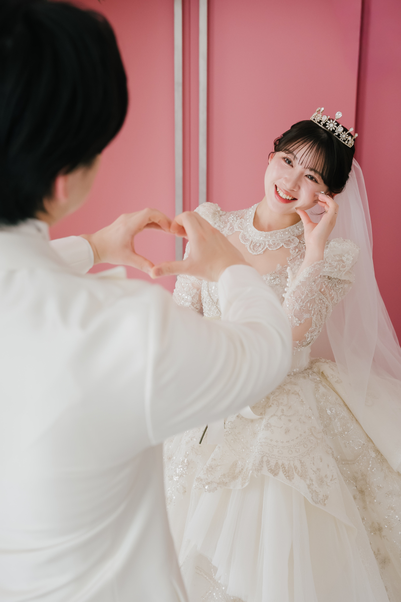 かわいいポーズショット