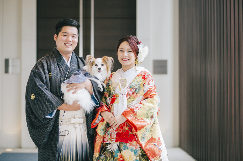 愛犬と♪