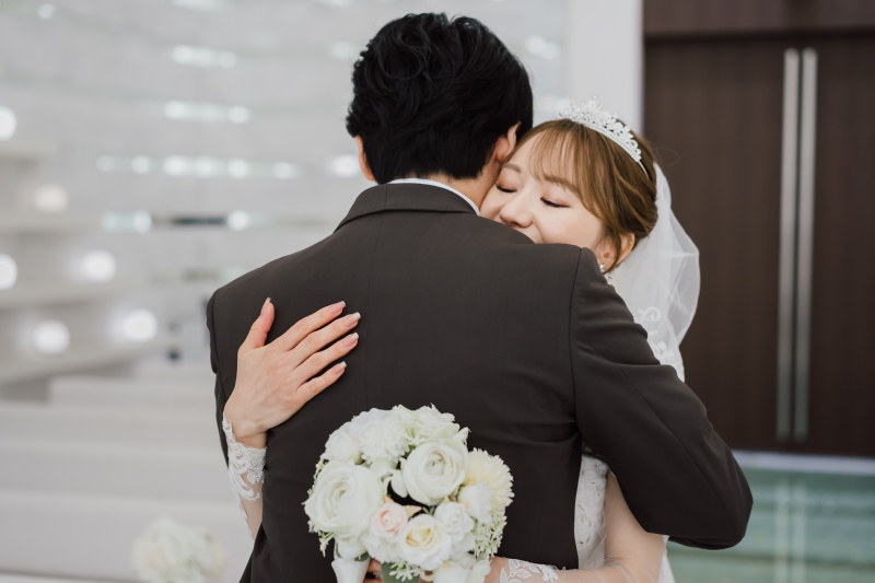 感動の瞬間・ハグ♪