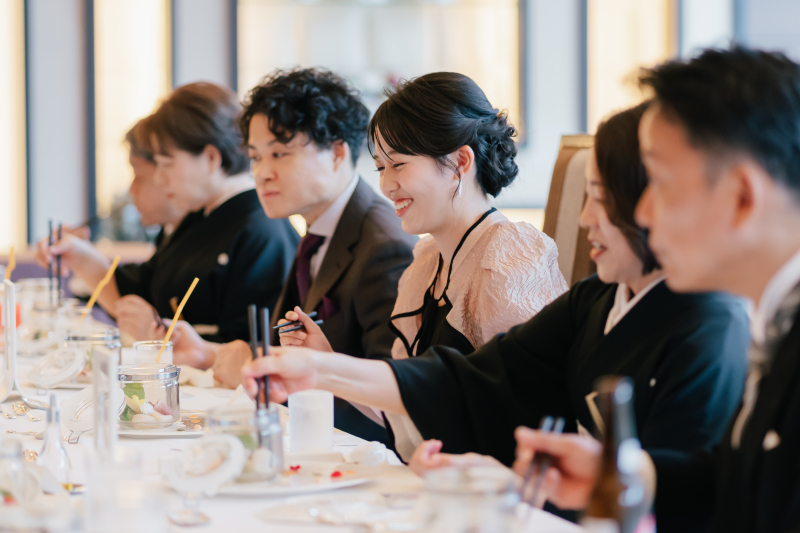 「おめでとう」「素敵だった」余韻を楽しむお食事会