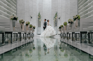 多くの花嫁が一目ぼれする純白チャペルでの本格フォト