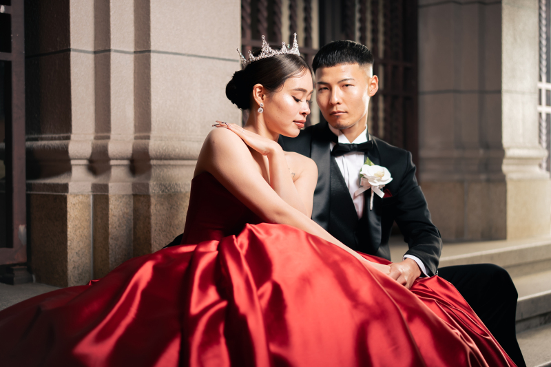 まるで映画の主人公。世界観を大切に。