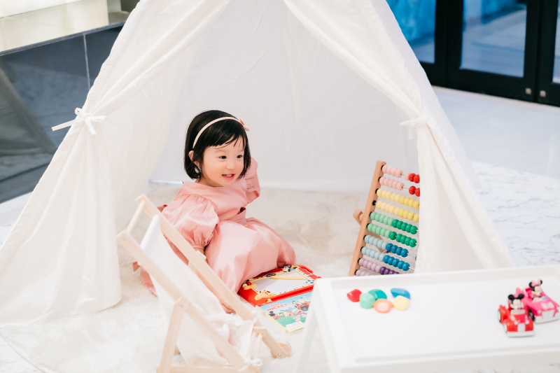 お子様と一緒の撮影も安心