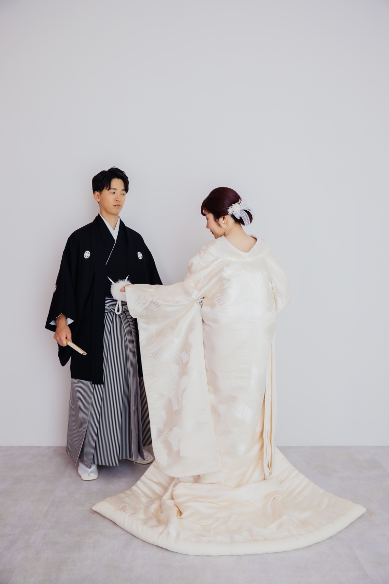 和装1点スタジオ撮影プラン≪データ40カット・造花ブーケ使い放題≫¥119,000⇒¥99,000【8月末までの特別価格】