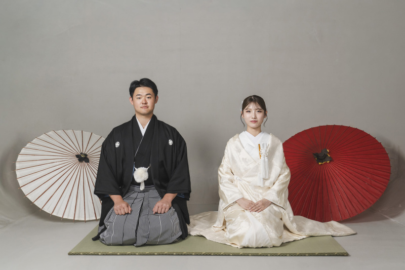 スタジオ ＊ 和装でシックに