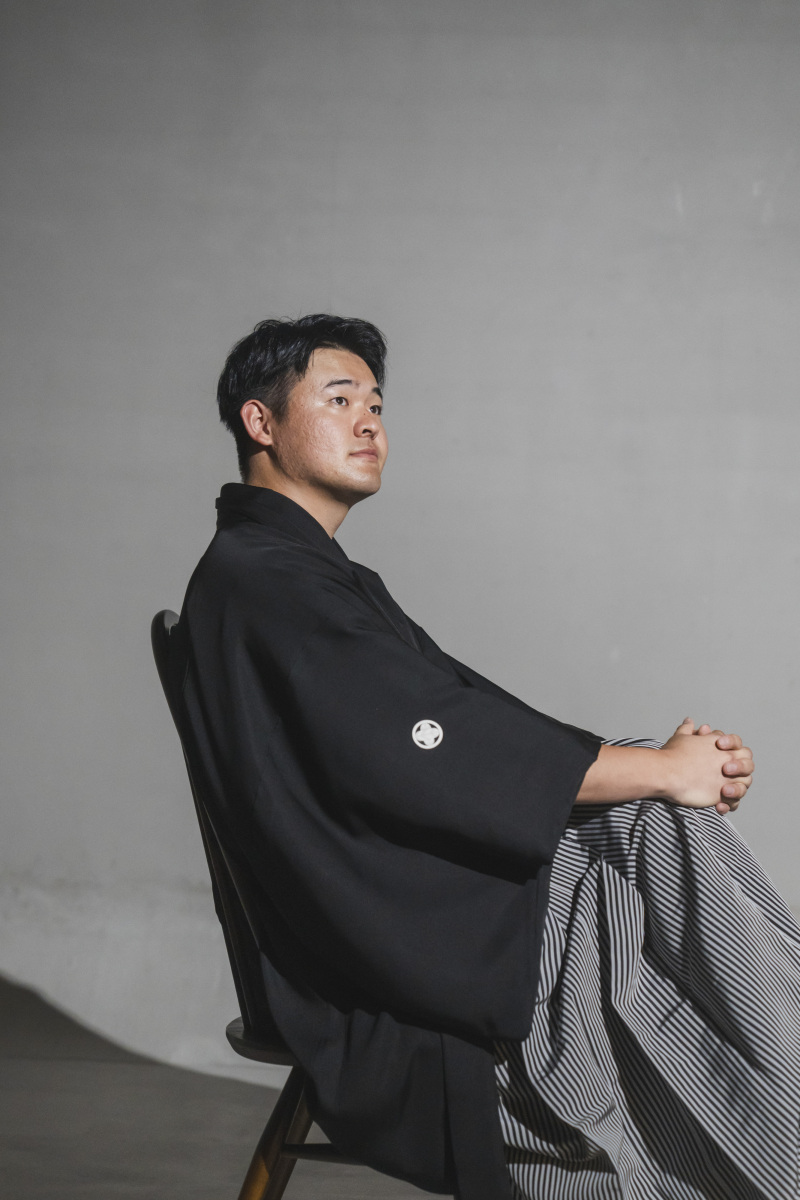堂々とした佇まいの新郎さま