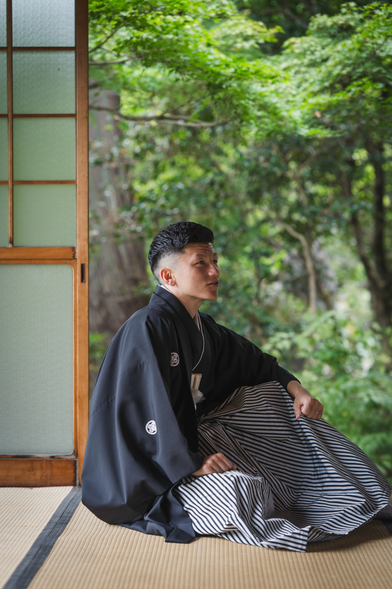 風格を纏う新郎さま