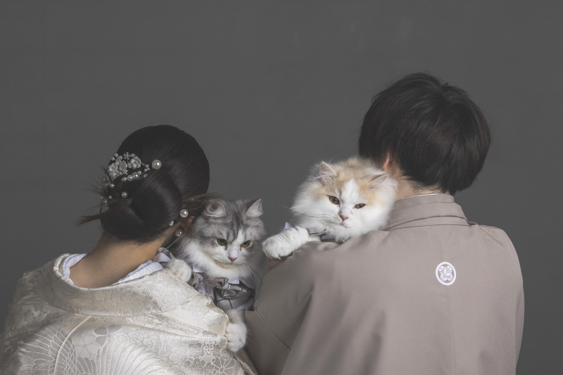Fairy Photo Wedding_ペットと一緒に撮影できる