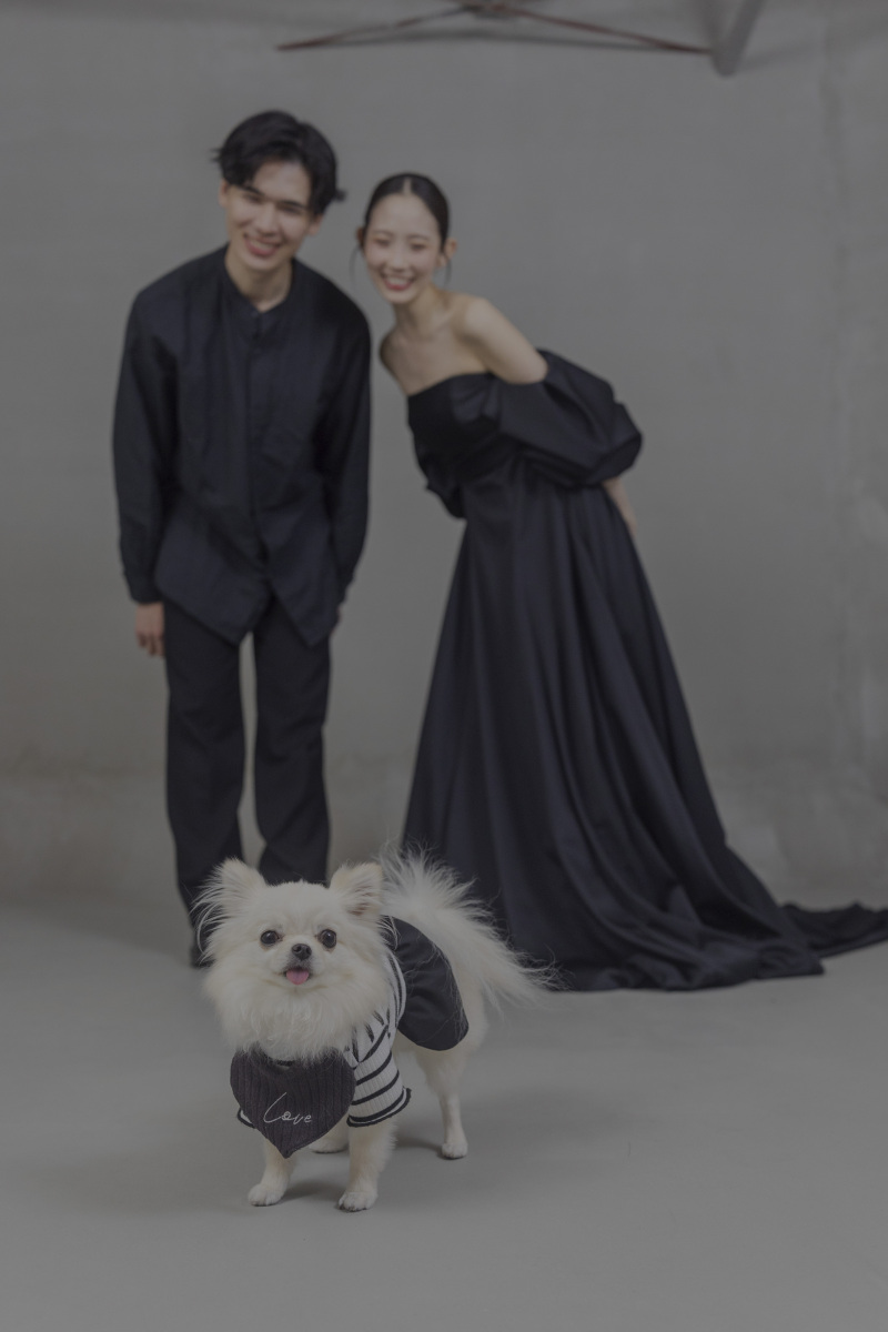 Fairy PhotoWedding_ペットと一緒に撮影できる