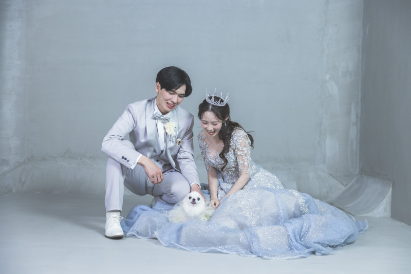 Fairy PhotoWedding_ペットと一緒に撮影できる