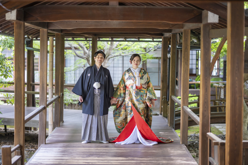 夏でも快適！室内ロケーション【本法寺】撮影プラン　和装１点