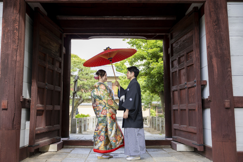 夏でも快適！室内ロケーション【本法寺】撮影プラン　和装１点