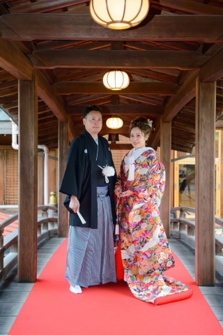 QUON～和創wedding～_ロケ 湯島天神