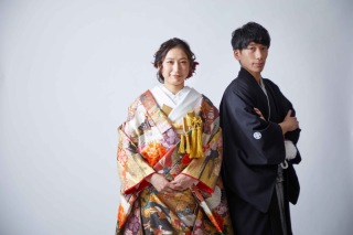 QUON～和創wedding～_スタジオ撮影