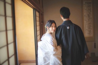 QUON～和創wedding～_ロケ 旧古河庭園