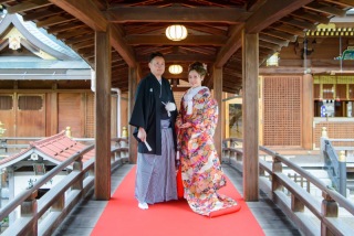 QUON～和創wedding～_ロケ 湯島天神