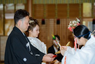 QUON～和創wedding～_ロケ 湯島天神