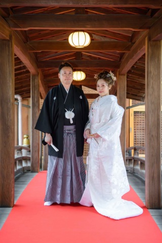 QUON～和創wedding～_ロケ 湯島天神