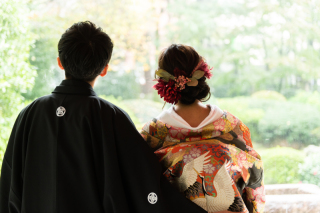 QUON～和創wedding～_スタジオ撮影