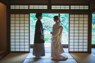 QUON～和創wedding～_ロケ 細川庭園