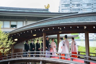 QUON～和創wedding～_ロケ 湯島天神