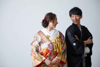 QUON～和創wedding～_スタジオ撮影